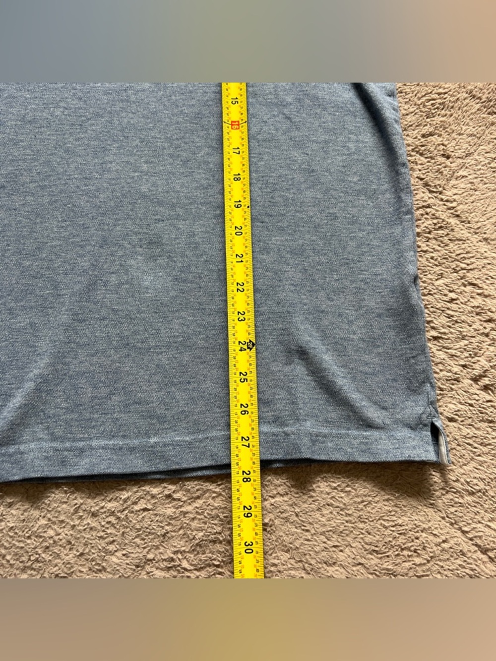 Banana Republic Performance Pique Polo Shirt Sporty Athleisure Golf Size L - Picture 6 of 6